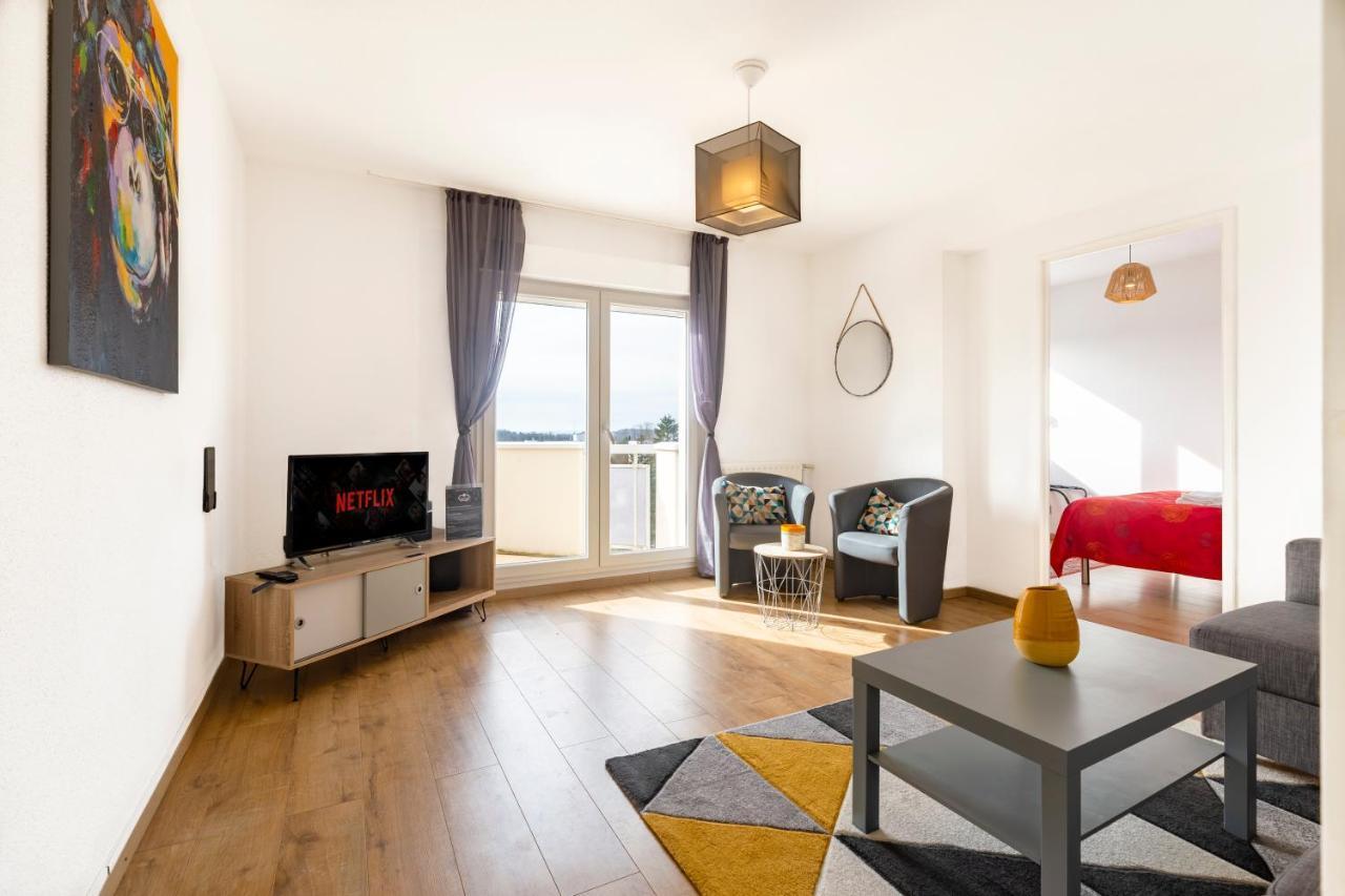 Travel Homes - Le Rebberg, Superbe Vue A Mulhouse Bagian luar foto